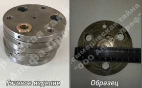 Основание направляющих утюга